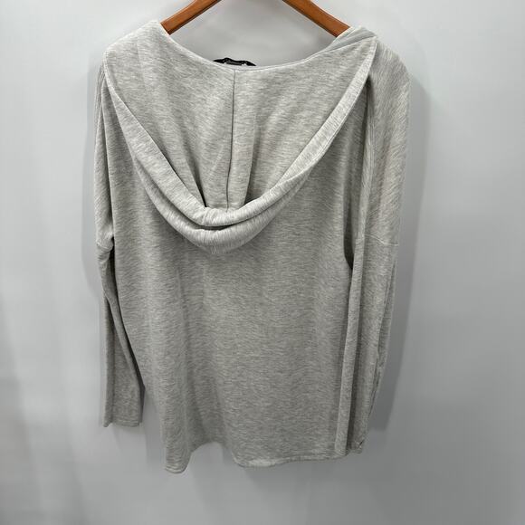 ATHLETA Purana Wrap Sweatshirt in Grey Heather 486073 // XS - Picture 10 of 10